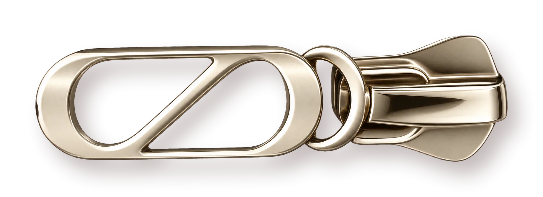 A polished OoO zip pull